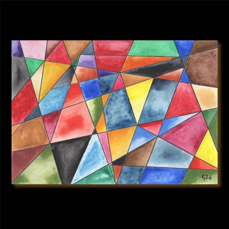 Abstraction colorée Abstraction colorée